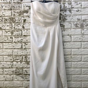 Ivory wedding/ bridesmaid dress